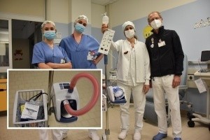 L&#039;associazione Amici di  Padre Querzani dona un ventilatore polmonare alla Pediatria di Forlì