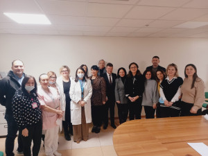Dall’Albania a Forlì per una visita - studio sui progetti di medicina scolastica   