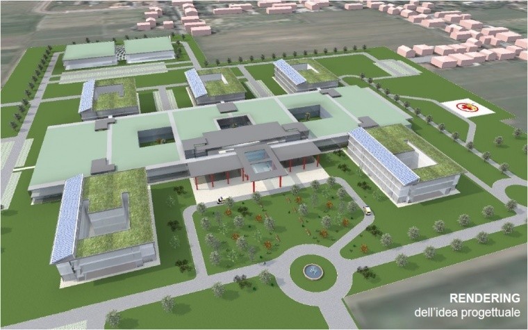 Aggiudicata definitivamente la progettazione del nuovo ospedale di Cesena
