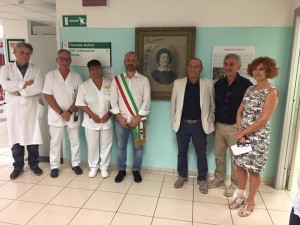 Santa Sofia: il Gruppo Ausl Romagna Cultura ricolloca foto e pannello in memoria di Porzia Nefetti