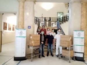 Ventimila mascherine donate all'Ospedale di Faenza