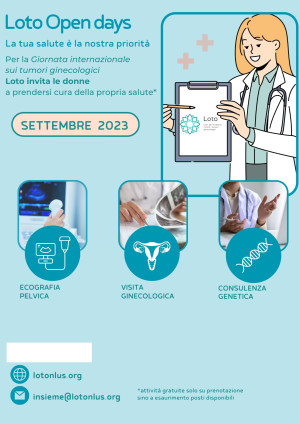 Giornata mondiale dei tumori ginecologici. L'Associazione Loto ODV organizza visite gratuite con le Ginecologie degli ospedali di Forlì e Rimini (i posti per Forlì sono esauriti)