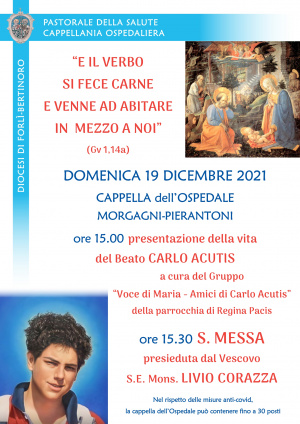 Messa di NATALE in Ospedale a Forlì con il Vescovo