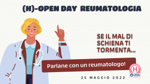 (H) - Open Day Reumatologia: 25 maggio