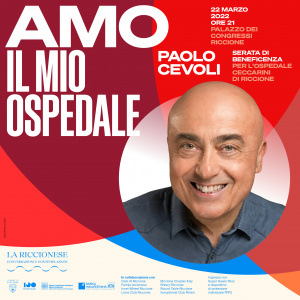 ‘Io amo il mio ospedale’ con Paolo Cevoli e Ausl Romagna il 22 marzo a Riccione