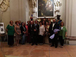 Successo per l'inagurazione della mostra "Rossinissimo" all'Oratorio S.Onofrio di Lugo, in collaborazione con Ausl Romagna Cultura con il maestro Riccardo Muti