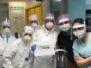 Continua la catena di solidarietà per l&#039;emergenza Coronavirus all&#039;ospedale di Forlì: famiglie ed imprenditori forlivesi donano 700 visiere protettive