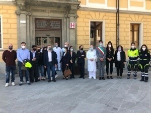 Ecografo in dono all’Ospedale Angioloni grazie alla generosità della Comunità di Bagno di Romagna