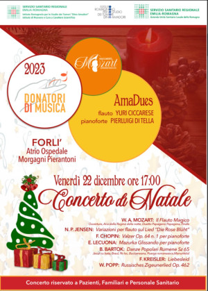 Concerto di Natale all&#039;ospedale di Forlì
