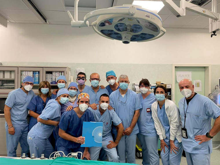 Il team di Cardiologia ed Emodinamica di Forlì